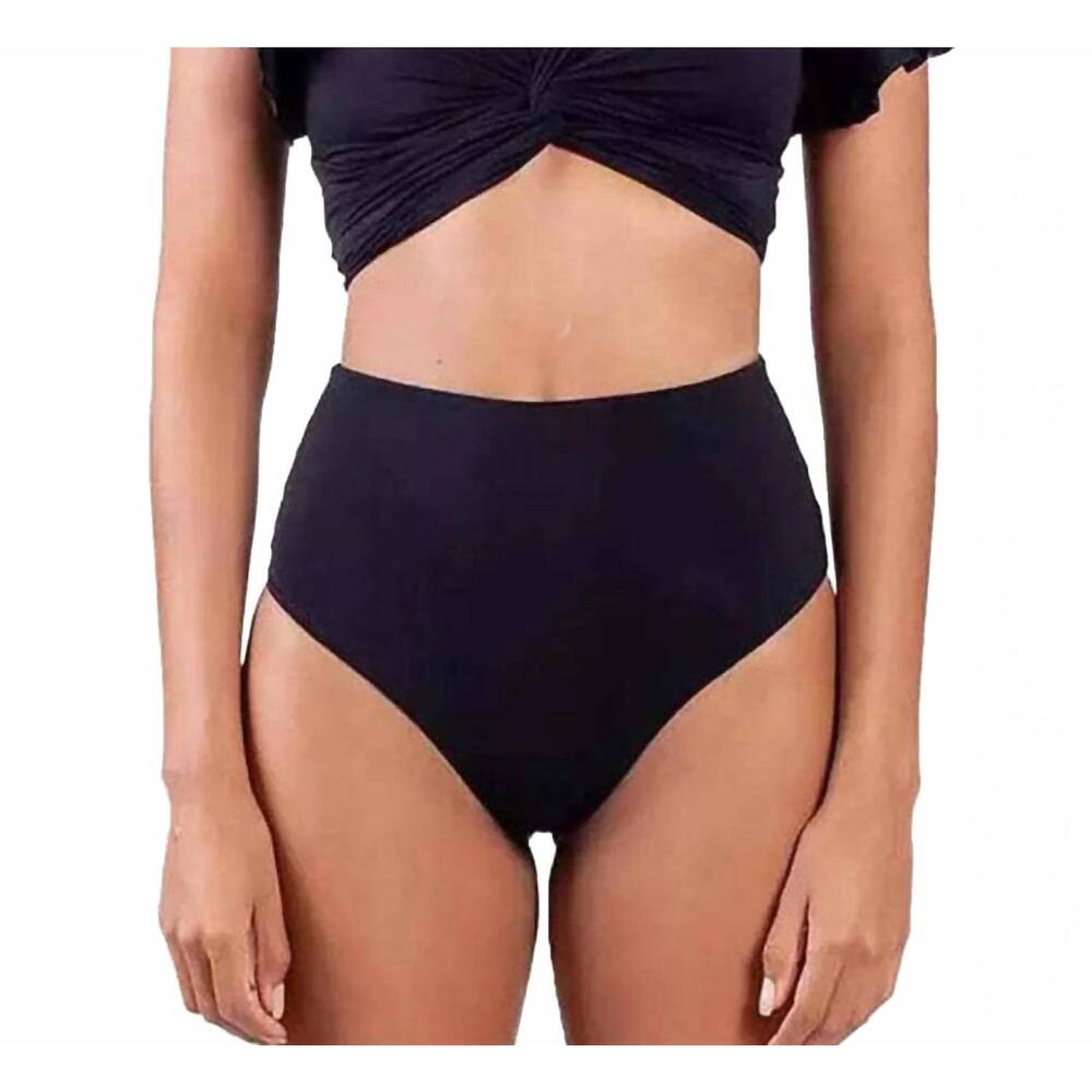 NEW SWEETKAMA women's coastal rock 3-piece bikini set in black